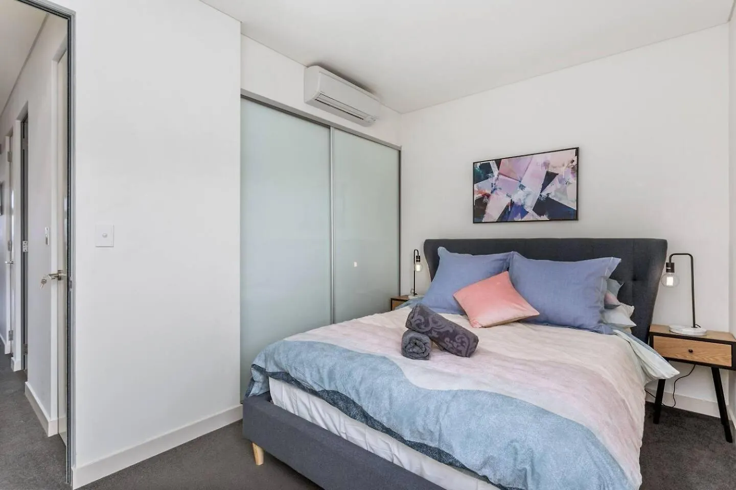 Bright 3Bdrm City Skyline Views Catbus,Waca,Optus 0*, 珀斯 澳大利亚
